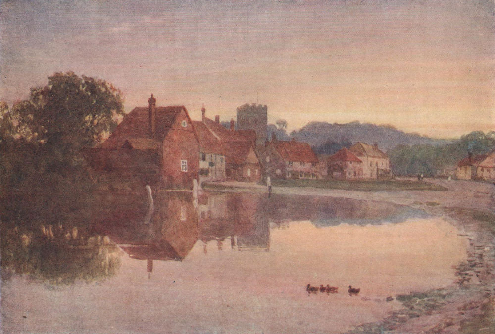Chalfont St. Giles, Buckinghamshire, by Harold Sutton Palmer 1929 print